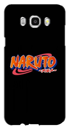 Силиконовый чехол с изображением «Надпись Naruto» для Samsung Galaxy J7 2016 / J710 / J7108