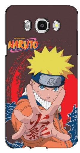 Силиконовый чехол с изображением «Naruto атакует» для Samsung Galaxy J7 2016 / J710 / J7108