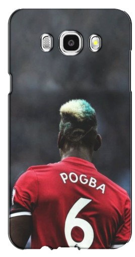 Силиконовый чехол с изображением «Pogba 6» для Samsung Galaxy J7 2016 / J710 / J7108