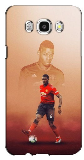 Чехол с принтом «Pogba с Манчестера» для Samsung Galaxy J7 2016 / J710 / J7108