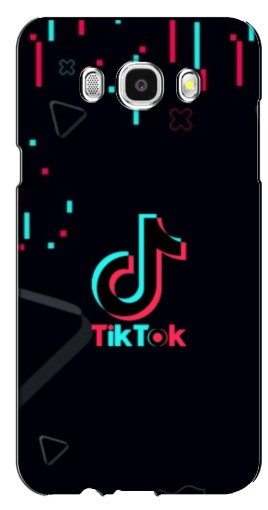 Силиконовый чехол с изображением «Стиль TikTok» для Samsung Galaxy J7 2016 / J710 / J7108