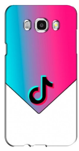 Чехол с печатью «Tiktok Logo»  для Samsung Galaxy J7 2016 / J710 / J7108