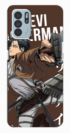 Чехол с печатью "Ackermankerman levi" для Oppo Reno6 Z