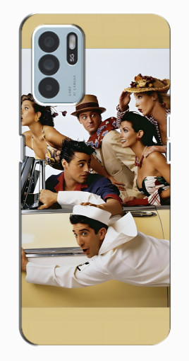 Чехол с печатью "Афиша Друзья " для Oppo Reno6 Z Чехол с печатью "Афиша Друзья " для Oppo Reno6 Z