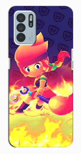 Чехол с принтом "Амбер в огне" для Oppo Reno6 Z Чехол с принтом "Амбер в огне" для Oppo Reno6 Z