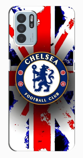 Чехол с картинкой "Английский клуб Челси" для Oppo Reno6 Z Чехол с картинкой "Английский клуб Челси" для Oppo Reno6 Z