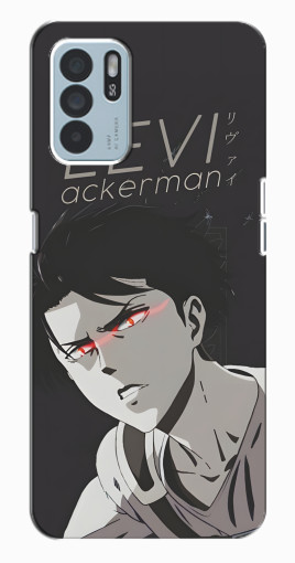 Чехол с принтом "АОТ Леви" для Oppo Reno6 Z Чехол с принтом "АОТ Леви" для Oppo Reno6 Z