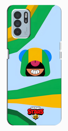 Силиконовый чехол с изображением "Арт Леон" для Oppo Reno6 Z Силиконовый чехол с изображением "Арт Леон" для Oppo Reno6 Z