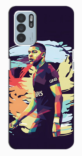 Чехол с печатью "ART Mbappe" для Oppo Reno6 Z Чехол с печатью "ART Mbappe" для Oppo Reno6 Z