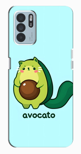 Чехол с печатью "Avocato" для Oppo Reno6 Z Чехол с печатью "Avocato" для Oppo Reno6 Z