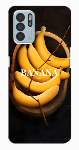 Чехол с печатью "Banana" для Oppo Reno6 Z Чехол с печатью "Banana" для Oppo Reno6 Z