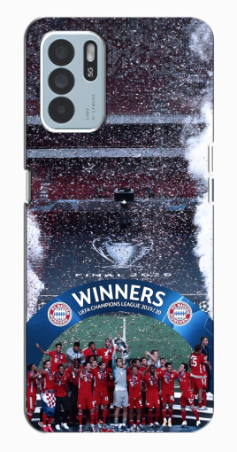 Чехол с картинкой "Бавария Чемпионы" для Oppo Reno6 Z Чехол с картинкой "Бавария Чемпионы" для Oppo Reno6 Z