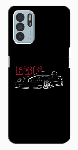 Чехол с картинкой "BMW E36" для Oppo Reno6 Z Чехол с картинкой "BMW E36" для Oppo Reno6 Z