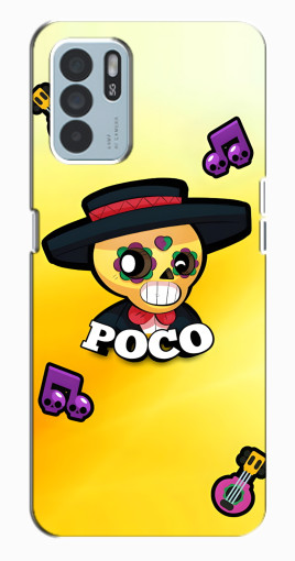 Чехол с печатью "Боец Поко" для Oppo Reno6 Z Чехол с печатью "Боец Поко" для Oppo Reno6 Z