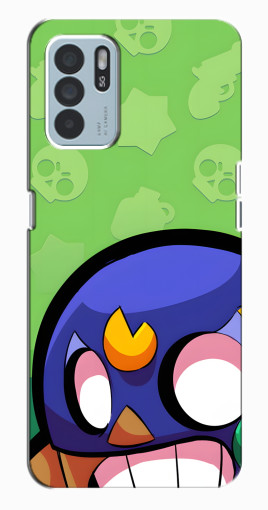 Чехол с печатью "Боец в маске" для Oppo Reno6 Z Чехол с печатью "Боец в маске" для Oppo Reno6 Z
