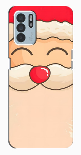 Силиконовый чехол с изображением "Большой Дед Мороз" для Oppo Reno6 Z Силиконовый чехол с изображением "Большой Дед Мороз" для Oppo Reno6 Z