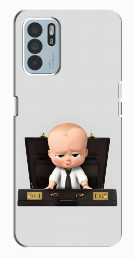 Силиконовый чехол с изображением "Босс с чемоданом" для Oppo Reno6 Z Силиконовый чехол с изображением "Босс с чемоданом" для Oppo Reno6 Z