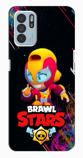 Чехол с печатью "Бравл Старс Макс" для Oppo Reno6 Z Чехол с печатью "Бравл Старс Макс" для Oppo Reno6 Z