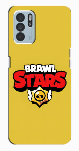 Чехол с печатью "Brawl Logo" для Oppo Reno6 Z Чехол с печатью "Brawl Logo" для Oppo Reno6 Z