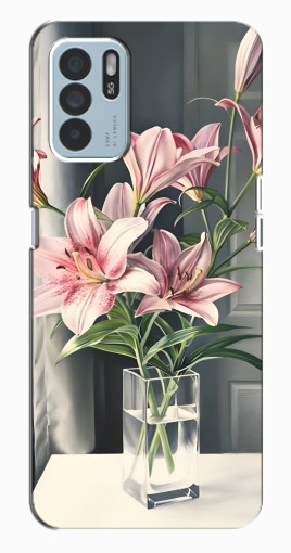Чехол с принтом "Букет лилии" для Oppo Reno6 Z Чехол с принтом "Букет лилии" для Oppo Reno6 Z