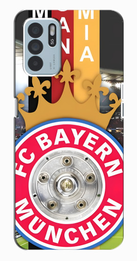 Силиконовый чехол с изображением "Чемпионская Бавария" для Oppo Reno6 Z Силиконовый чехол с изображением "Чемпионская Бавария" для Oppo Reno6 Z