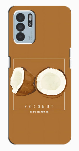 Чехол с печатью "Coconut" для Oppo Reno6 Z Чехол с печатью "Coconut" для Oppo Reno6 Z