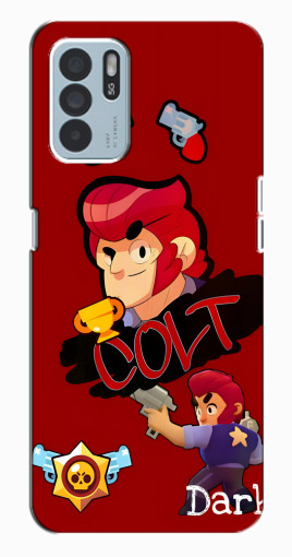 Чехол с печатью "Dark Colt" для Oppo Reno6 Z Чехол с печатью "Dark Colt" для Oppo Reno6 Z