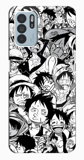 Чехол с принтом "Де Луффи" для Oppo Reno6 Z Чехол с принтом "Де Луффи" для Oppo Reno6 Z
