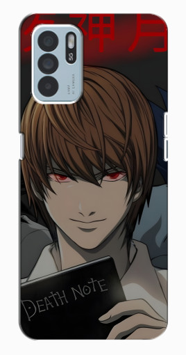 Чехол с картинкой "Death Note" для Oppo Reno6 Z Чехол с картинкой "Death Note" для Oppo Reno6 Z