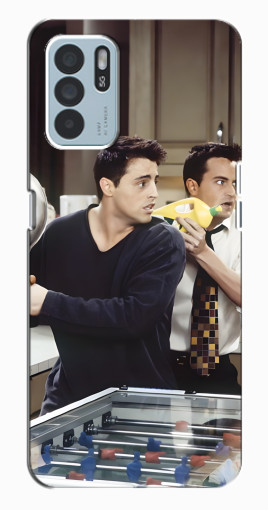 Чехол с принтом "Джо и Чендлер" для Oppo Reno6 Z Чехол с принтом "Джо и Чендлер" для Oppo Reno6 Z
