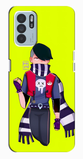 Чехол с принтом "edgard brawl stars" для Oppo Reno6 Z