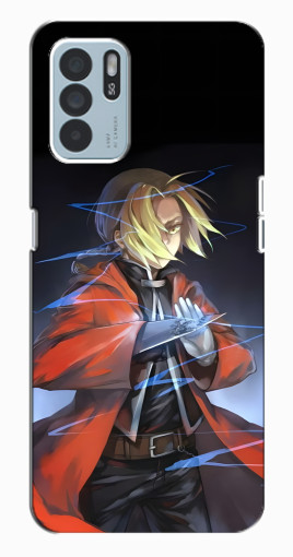 Силиконовый чехол с изображением "Элрик Эдвард" для Oppo Reno6 Z Силиконовый чехол с изображением "Элрик Эдвард" для Oppo Reno6 Z