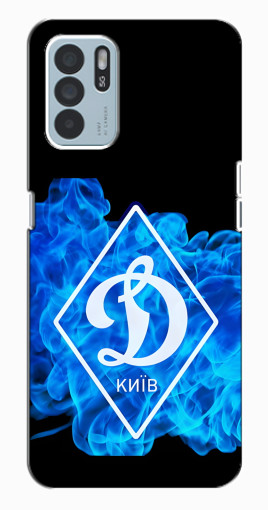 Чехол с картинкой "Эмблема Динамо Киев" для Oppo Reno6 Z Чехол с картинкой "Эмблема Динамо Киев" для Oppo Reno6 Z