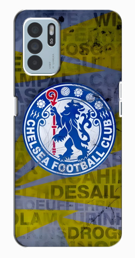 Силиконовый чехол с изображением "Фанат ФК Челси" для Oppo Reno6 Z Силиконовый чехол с изображением "Фанат ФК Челси" для Oppo Reno6 Z