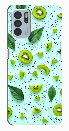 Чехол с принтом "Фон киви" для Oppo Reno6 Z Чехол с принтом "Фон киви" для Oppo Reno6 Z