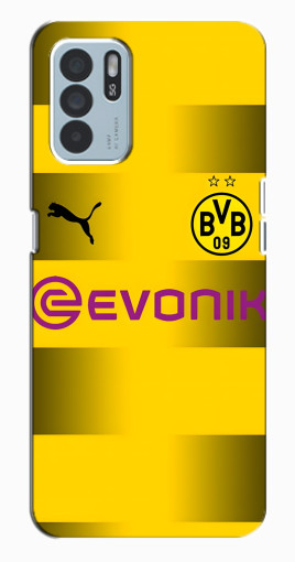 Чехол с картинкой "Форма Боруссии Дортмунд" для Oppo Reno6 Z Чехол с картинкой "Форма Боруссии Дортмунд" для Oppo Reno6 Z