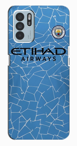 Чехол с печатью "Форма Манчестер Сити" для Oppo Reno6 Z Чехол с печатью "Форма Манчестер Сити" для Oppo Reno6 Z