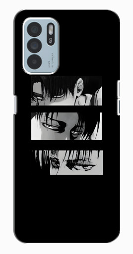 Чехол с принтом "Глаза Аккермана" для Oppo Reno6 Z Чехол с принтом "Глаза Аккермана" для Oppo Reno6 Z