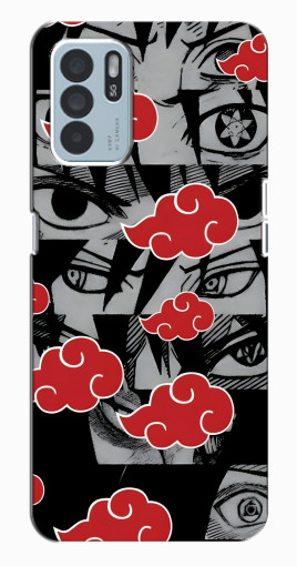 Чехол с картинкой "Глаза Итачи" для Oppo Reno6 Z Чехол с картинкой "Глаза Итачи" для Oppo Reno6 Z