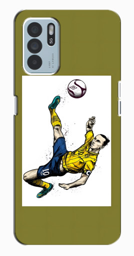 Силиконовый чехол с изображением "Гол Ибрагимовича" для Oppo Reno6 Z Силиконовый чехол с изображением "Гол Ибрагимовича" для Oppo Reno6 Z