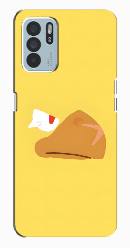 Силиконовый чехол с изображением "Gold Crow" для Oppo Reno6 Z Силиконовый чехол с изображением "Gold Crow" для Oppo Reno6 Z