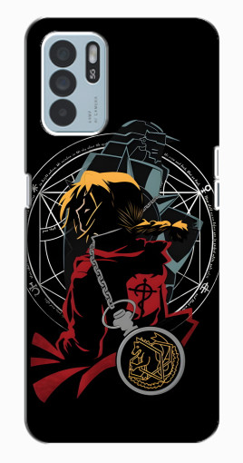 Чехол с печатью "Государственный алхимик" для Oppo Reno6 Z Чехол с печатью "Государственный алхимик" для Oppo Reno6 Z