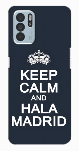 Чехол с печатью "Hala Madrid" для Oppo Reno6 Z Чехол с печатью "Hala Madrid" для Oppo Reno6 Z