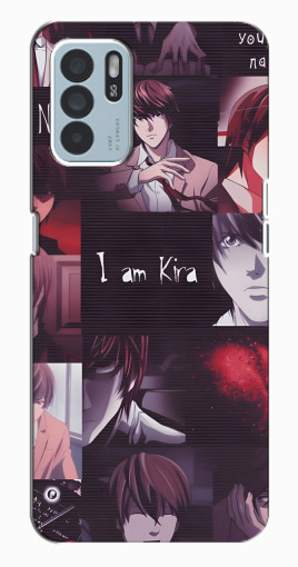Чехол с печатью "I am Kira" для Oppo Reno6 Z Чехол с печатью "I am Kira" для Oppo Reno6 Z