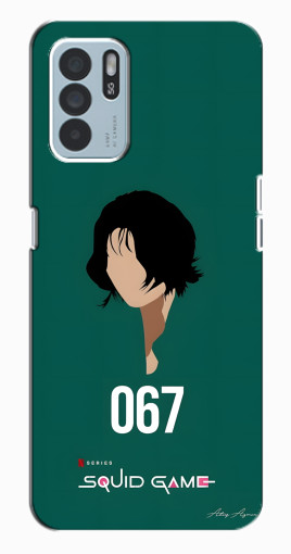 Чехол с печатью "Игрок 067" для Oppo Reno6 Z Чехол с печатью "Игрок 067" для Oppo Reno6 Z