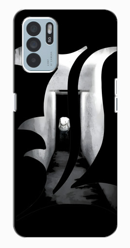 Силиконовый чехол с изображением "Инициали Лоулайта" для Oppo Reno6 Z Силиконовый чехол с изображением "Инициали Лоулайта" для Oppo Reno6 Z