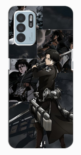 Чехол с печатью "Капитан Аккерман" для Oppo Reno6 Z