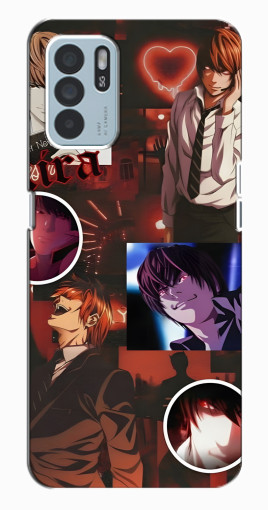 Чехол с картинкой "Коллаж Ягами" для Oppo Reno6 Z Чехол с картинкой "Коллаж Ягами" для Oppo Reno6 Z