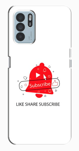 Силиконовый чехол с изображением "Колокольчик" для Oppo Reno6 Z Силиконовый чехол с изображением "Колокольчик" для Oppo Reno6 Z