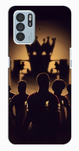 Чехол с печатью "Команда Ливерпуль" для Oppo Reno6 Z